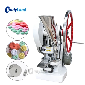 CandyLand Tablet Press Machine TDP5 tip 50KN pritisak press teže čokolade mlijeko šećer čaj jedan udarac tablete making machine