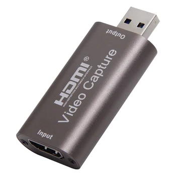 Mini HD 1080P 60fps Video Capture Card USB 3.0, HDMI Video Hvatač Record Box za PS4 Game Camera Snimanje Live Streaming