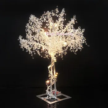 Nova moda 90 cm 35 cm Crystal vjenčanje akrilno stablo Središnji ukras stranke događaj dekor 2 kom. /lot