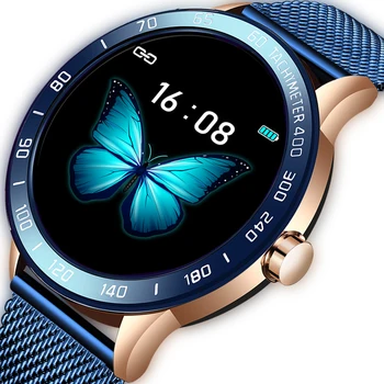 LIGE Luxury Fashion Brand Smart Watch Men Women Waterproof Heart Rate Blood Pressure Monitor Muški sportski sat za Android i IOS