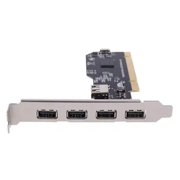 5-port USB2.0 PCI Controller Hub kartica za proširenje 480 Mb / s, stolni pretvarač vozač visoke performanse velika pouzdanost