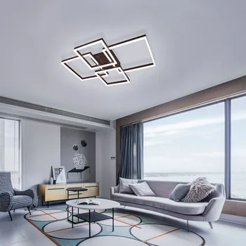 Ganeed Acrylic LED Modern Ceiling Light Flush Mount Fixture Interior Lamp for Dining Living Room spavaća soba Potkrovlje Home Kitchen
