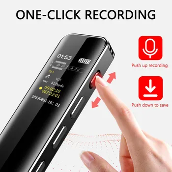 Prijenosni profesionalni diktafon MP3 player telefon magnetofonska traka za saznali poslovno putovanje digitalni snimač