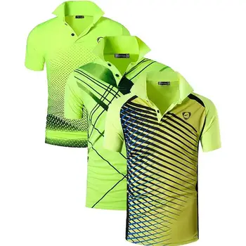 Jeansian 3 Pack muška sportska majica polo polo polo polo, golf i tenis badminton Dry Fit kratkih rukava LSL195 PackE