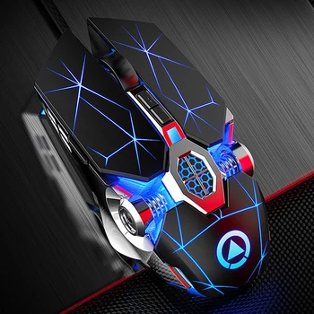 Gaming Mouse 7 Button DPI Adjustable Computer Optical LED Game Mice USB Wired Games Cable Mouse For PC Gamer Laptop