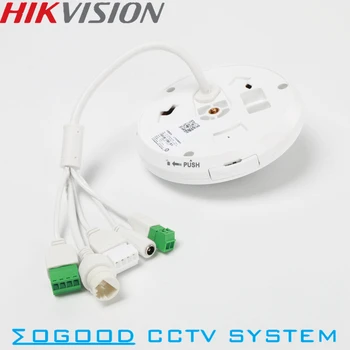 Hikvision DS-2CD3935FWD-IWS 3MP Fisheye View 360 IP kamera podrška Hik-Connect App WiFi SD Card PoE IR 10M zamjena DS-2CD3942F-I