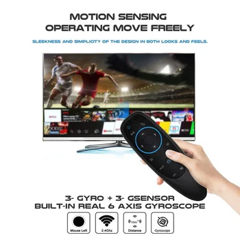 G10BTS Bluetooth 5.0 Air Mouse Gyro G10 žiro bežični infracrveni daljinski upravljač BT5.0 Aero G10S G20S za Smart TV BOX Android