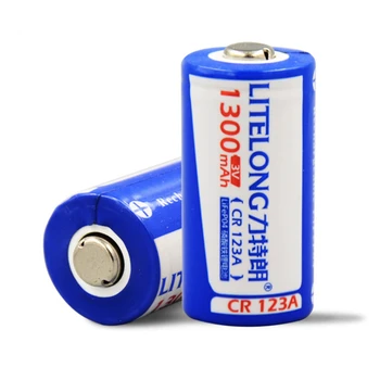 8 kom./lot velikog kapaciteta 1300 mah 3 u CR123A baterija baterija baterija baterija baterija LiFePO4 16340 litij baterija baterija baterija baterija baterija za elektroniku kamere