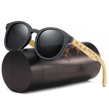 CM prirodne drvene sunčane naočale muškarci polarizovana trendy sunčane naočale originalni bambus ribolov sunčane naočale Oculos de sol masculino