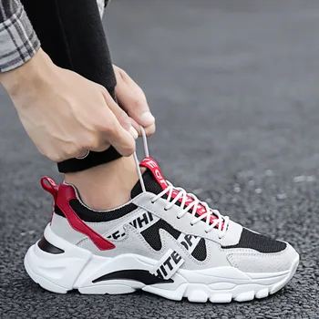 2020 proljeće novi sport muška obuća modni trend nadvoji cipele koreanska verzija debelog dna casual cipele i tenisice muškarci