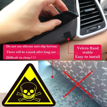 Kontrolna ploča navlaka zaštitna navlaka za Mazda 6 2013~2018 MK3 auto oprema kontrolna ploča suncobran tepih za Atenza 2017 2016