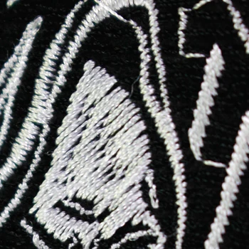 Pre ikone vez oblog zakrpe lubanje glačalo na biker jakna odjeća punk naljepnice 5 kom