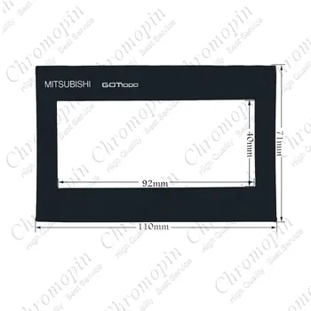 Zaslon osjetljiv na dodir za Mitsubishi GT1020-LBD GT1020-LBL-C HMI sa zaštitnim filmom digitalizirati jamstvo 365 dana na панельное staklo