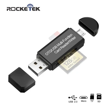 Rocketek usb 2.0 memory card reader OTG android adapter cardreader za prijenosna računala micro SD/TF kartica microsd readers