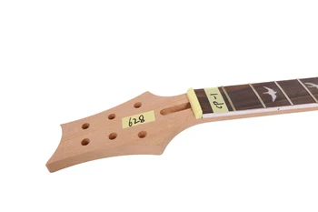 Fit Diy 22 Lada 25 635 mm električna gitara vrat mahagoni+rosewood fretboard, ručni rad nepotpun