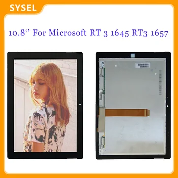 10.8' za Microsoft RT 3 površina 3 1645 RT3 1657 LCD ekran tableta touchpad staklo Assembl LCD zaslon