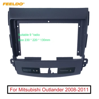 FEELDO Car Stereo 2Din Fascia Frame Adapter za Mitsubishi Outlander 9