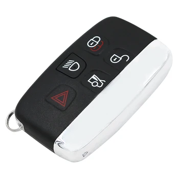 Бесключевой ulaz-Smart Remote Key Fob 5 gumba 433 Mhz ID49 čip za-Jaguar XF XJ XL 2013-tehnika sa riječima