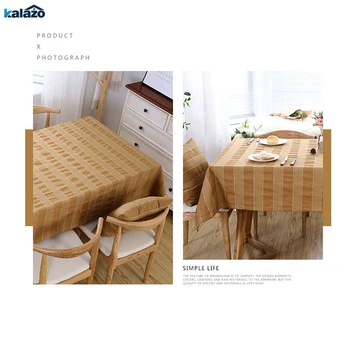 Moderna dekorativna tkanina pamučna tkanina keper nordijsko domaća kuhinja stolnjaci college banket stol poklopac