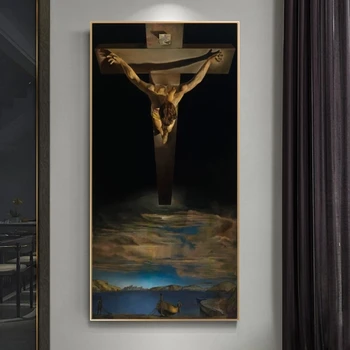 Salvador Dali je Krist Жикли ulje na platnu slike na zidu posteri i zidne gravure umjetničke slike kućni dekor