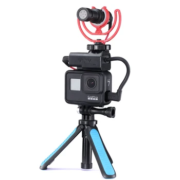 Nosač mikrofona za GoPro Hero 7/6/ telo mikrofona adapter za originalne tela Go Pro Case Frame sa svestranim priborom za hladno kopče