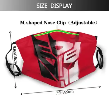 Transformers znanstveno fantastični triler Маскарилла maska Maska za lice vječna borba Maska moda usta Maska sa filterom