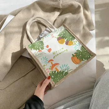 Kineski stil platnu Žene torbe 2020 novi retro torbu identitet kreativni ručnu torbu trodimenzionalni munja mali kvadratni torba