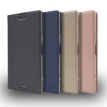 Luksuzna kožna torbica Magnetism Cover Case za Sony Xperia XZ Premium XZ XZ1 XZ2 Compact XZ2 Case Cover flip novčanik Coque Fundas Etui