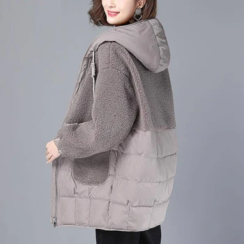 Cotday dugi debeli овечья vuna šarenilo modni Harajuku отложной ovratnik 2020 Nova zimska topla ženska ulica jaknu, kaput
