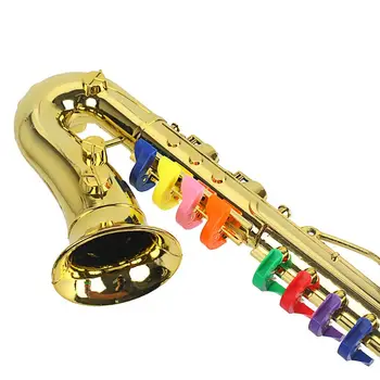 Simulacija 8 tonova saksofon truba Dječji glazbeni instrument igračka stranka rekvizite 24BD