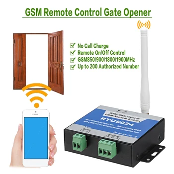 Sigurnost RTU5024 GSM Gate Opener releja bežični daljinski upravljač vrata prekidač pristupa besplatan poziv za kućne dekoracije sobe