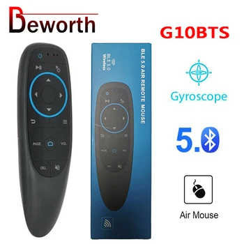 G10BTS Bluetooth 5.0 Air Mouse Gyro G10 žiro bežični infracrveni daljinski upravljač BT5.0 Aero G10S G20S za Smart TV BOX Android