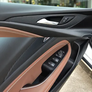 Car-Styling 5D 3D Carbon Fiber Car Interior Center Console Color Change Molding Sticker naljepnice za Buick Regal 2017-2019
