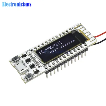 ESP8266 WIFI Chip 0.91 inch 128*32 OLED CP32Mb Flash Internet of things Development Board PCB Module For Arduino NodeMcu