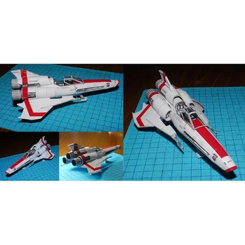 Battlestar Viper 2 Viper Mk2 3D Papir model DIY ručni rad svemirski brod igračka