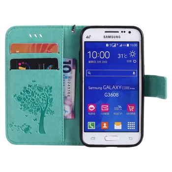 Novčanik kožna torbica za Samsung Galaxy Core Prime G360 G360F G360H G361 G361F G361H VE SM-G361H SM-G360H SM-G361F TPU case cover