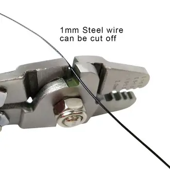 Ribolov kliješta 8-tip aluminijski rukava spona aluminijski rukava kliješta za žica Uže press aluminijski spremnik šišanje 158-350мм