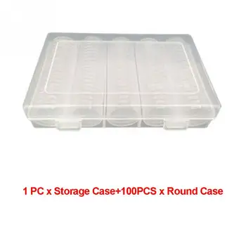 100pc 27мм 30 novčić slučajevi kapsule držač prozirni plastični cijele kutije za pohranu