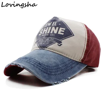 Lovingsha Veleprodaja odrasle kapu godišnje kapu Snapback Hat Proljeće pamučnim kapu za muškarce žene hip-hop приталенная kapu jeftini kape
