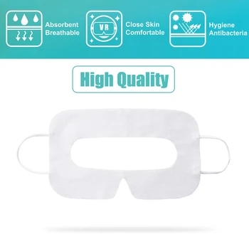 100pc apsorbira znoj maska za oči VR naočale prozračna za jednokratnu upotrebu zakrpe maska za oči - Oculus Quest 1/2 VR