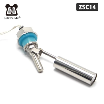 Besplatna dostava 1 kom. ZSC14 tekući float senzor nivoa vode bočno pričvršćenje prekidač s plovkom siguran od nehrđajućeg čelika pod 220 U