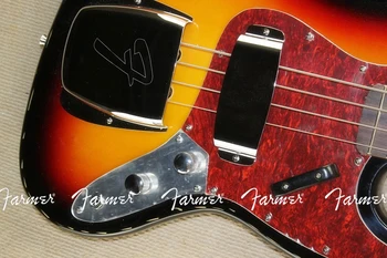 Visoka kvaliteta / 3-цветный Sunburst 4 strings Electric bass / maple neck / električne bas gitare / prilagodljiv logotip je zaštitni znak.