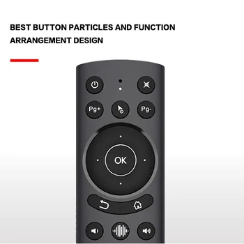 Pametna kuća Air Mouse Google Assistant G20s Pro 433 Mhz IC glas žiro univerzalni daljinski upravljač Netflix za Android TV Box