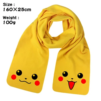 Pokemon školski marama puna boja marame za djecu i djevojke moda marame žene dugačak šal zima je topli šal Pikachu vezati šal