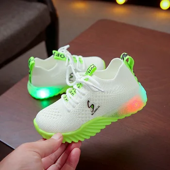 1-16 godina led sjajne cipele tenisice osvijetljeni reflektorima svakodnevne djeca dječaci djevojčice sportska obuća