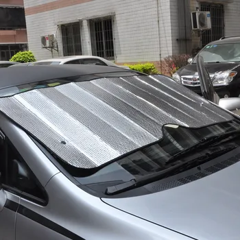 140X70cm auto štitnik za sunce Luč štitnik za sunce vizir vjetrobran poklopac prednje stražnje staklo UV zaštita štit film reflektirajuća stil vozila
