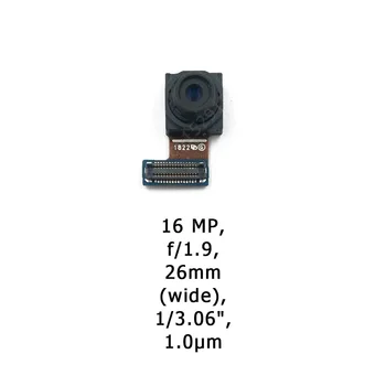 Originalna sprijeda i straga stražnja kamera za Samsung Galaxy A6 2018 A600 osnovne fasadne modul kamere zamjena fleksibilnog kabela rezervni dijelovi