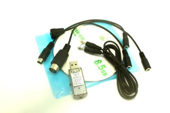 30 kom./lot G7 Simulator DONGLE FMS Online 22 in 1, USB Simulator adapter kabel za RC helikopter RealflY