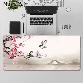 Maiyaca visoke kvalitete kineski stil umjetnosti slike gumene RAČUNALA Računalne igre miš Besplatna dostava Velika podloga za miša i tipkovnice mat