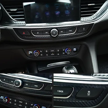 Car-Styling 5D 3D Carbon Fiber Car Interior Center Console Color Change Molding Sticker naljepnice za Buick Regal 2017-2019
